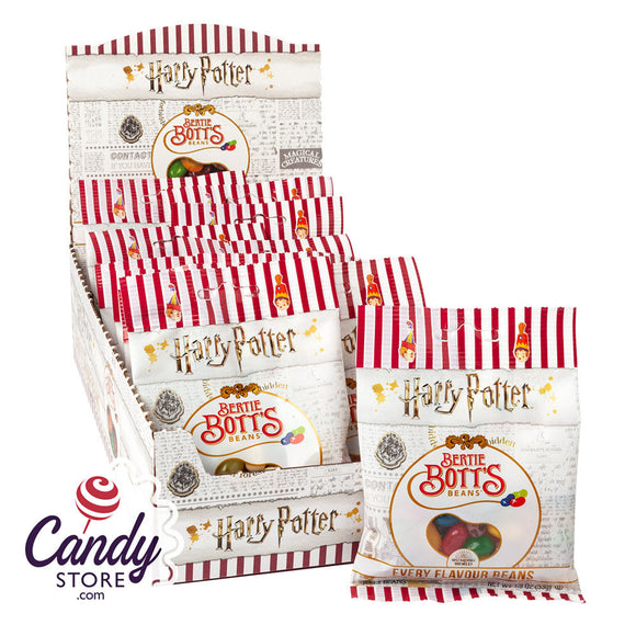 Harry Potter Bertie Bott's 1.9oz Bag Jelly Belly - 12ct CandyStore.com