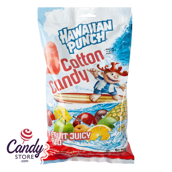 Hawaiian Punch Cotton Candy 3.1oz Peg Bag - 24ct CandyStore.com