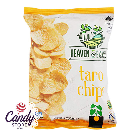 Heaven & Earth Taro Chips 1oz Bags - 36ct CandyStore.com
