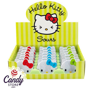 Hello Kitty Sours - 18ct Tins CandyStore.com