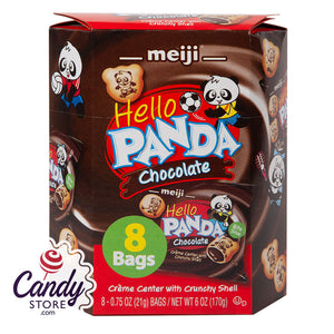 Hello Panda Chocolate 8 / 0.75oz Bags 6oz Box - 8ct CandyStore.com