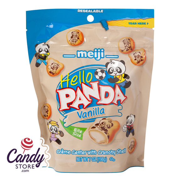 Hello Panda Vanilla 7oz Pouch - 6ct CandyStore.com