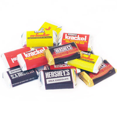 Miniature Chocolate Bars Hershey's Miniatures Old Time Candy