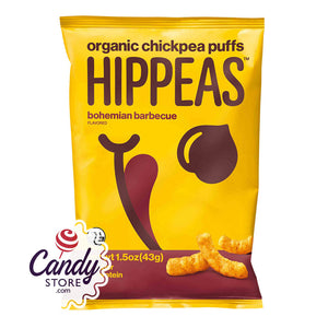 Hippeas Organic Bohemian Barbecue 1.5oz Bags - 12ct CandyStore.com