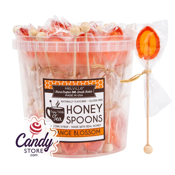 Honey Spoons Orange Blossom 0.4oz - 50ct CandyStore.com