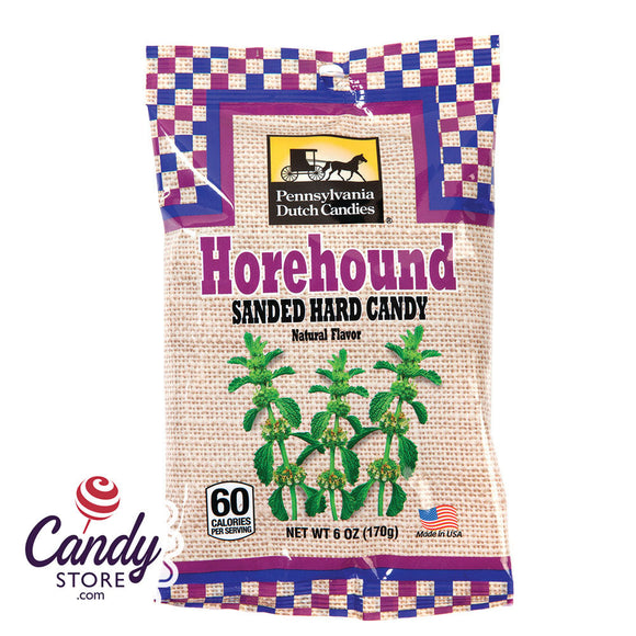 Horehound Sanded Candy 6oz Pennsylvania Dutch - 36ct CandyStore.com