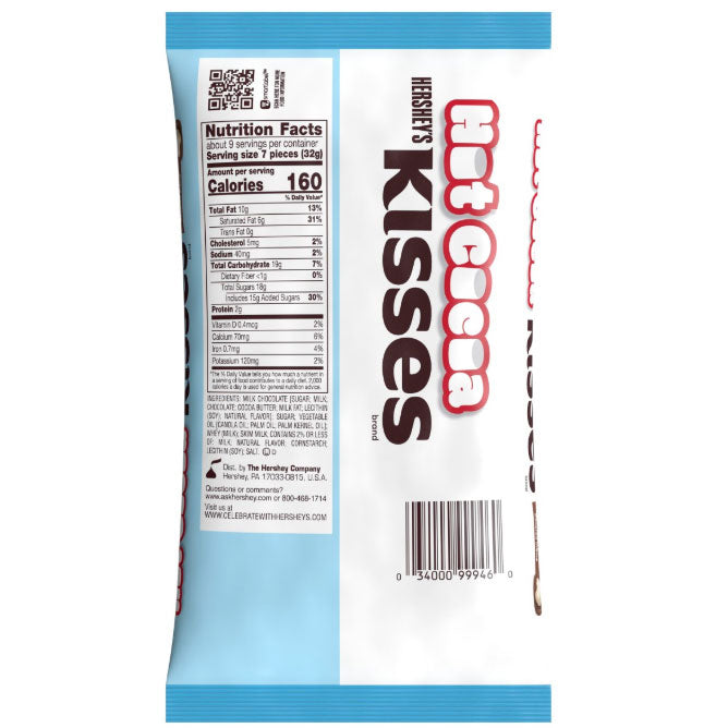 Hot Cocoa Hershey Kisses 10oz