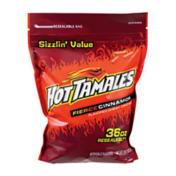Hot Tamales Cinnamon Stand Up Bag - 1ct CandyStore.com
