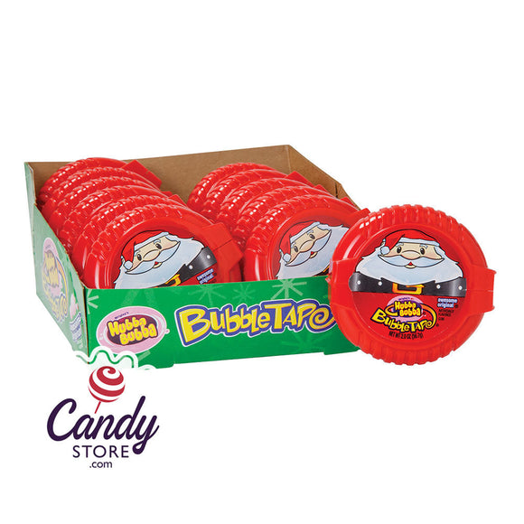 Hubba Bubba Christmas Tape Gum 2oz - 48ct CandyStore.com