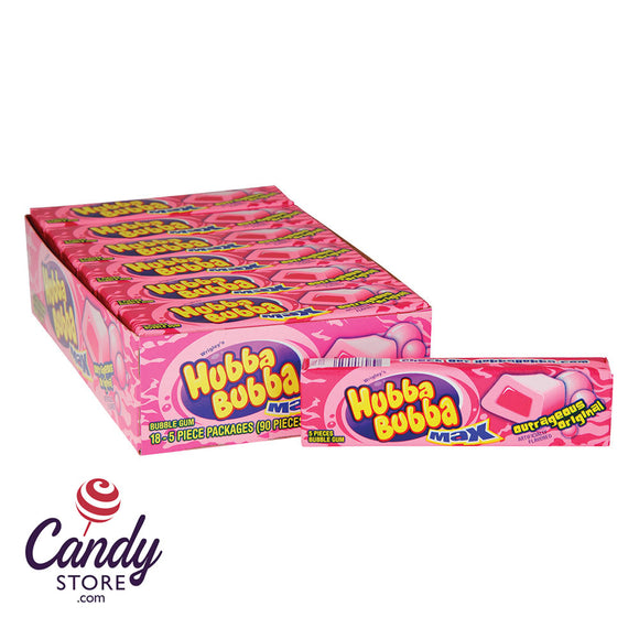 Hubba Bubba Max Bubble Gum - 9ct CandyStore.com