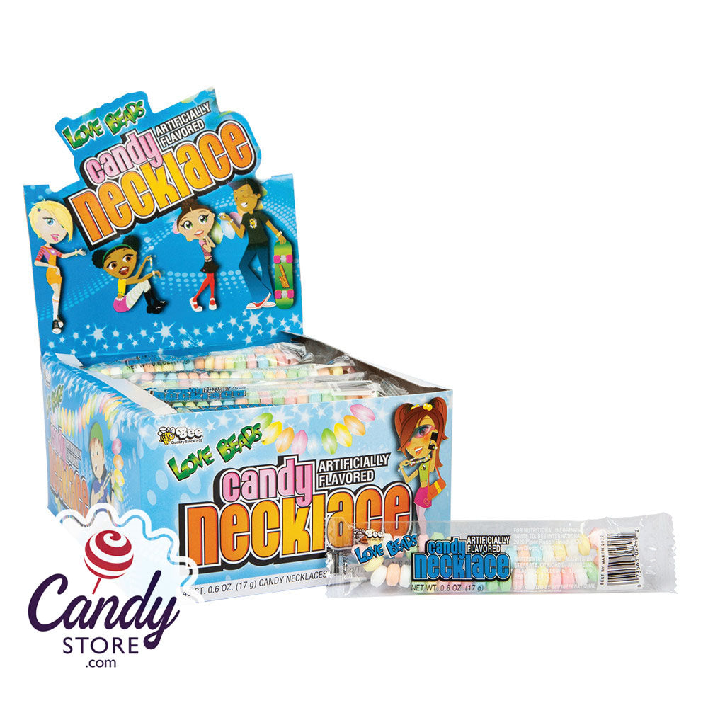 I Love Beads - Candy Necklace - 48ct CandyStore.com