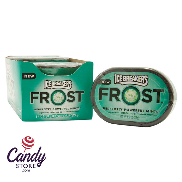 Ice Breakers Frost Wintercool Mints 1.2oz - 6ct CandyStore.com