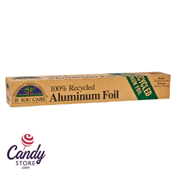 If You Care Recycled Aluminum Foil 50 Square Feet - 12ct CandyStore.com