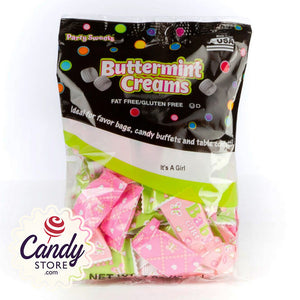 It's a Girl Buttermint Creams - 7oz Pillow Packs CandyStore.com