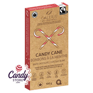 Jelina Bar White Chocolate With Candy Cane 3.5oz - 24ct CandyStore.com