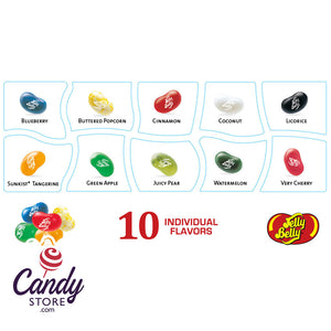 Jelly Belly 10-Flavor Beananza Gift Box 4.25oz - 12ct CandyStore.com