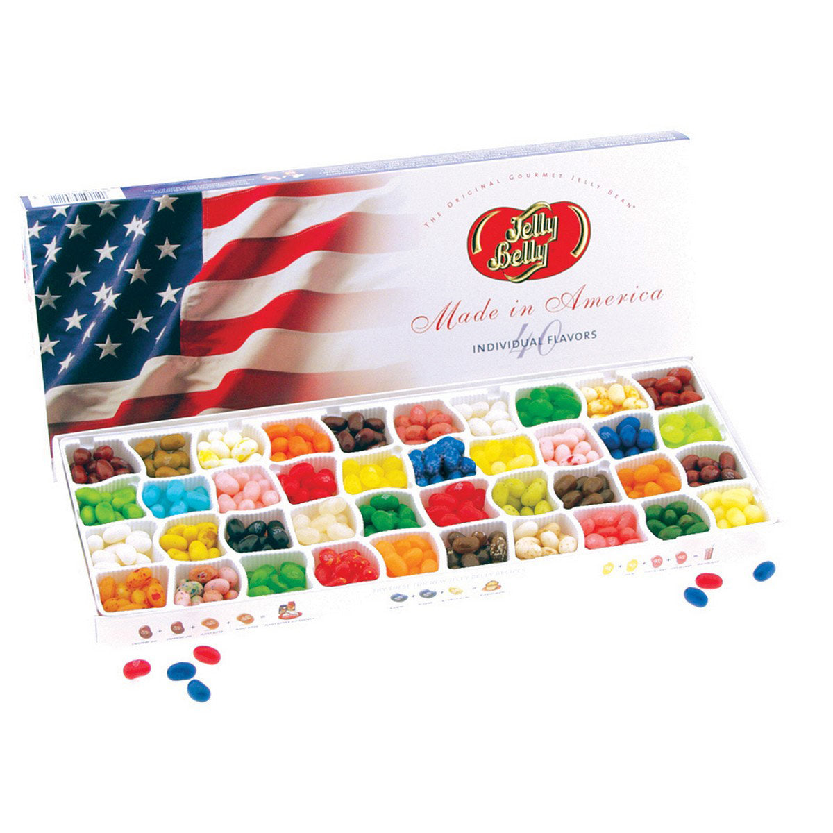 Jelly Belly 40Flavor Flag Gift Box 5ct
