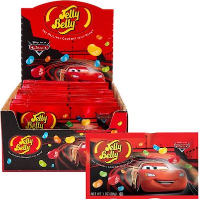 Jelly Belly Disney Cars Jelly Bean Bags - 24ct CandyStore.com