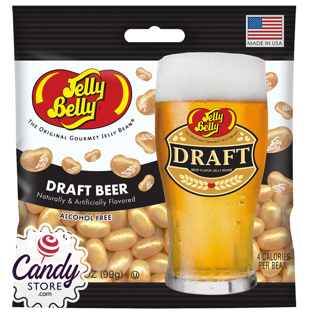 Jelly Belly Draft Beer Jelly Beans Bags 12ct CandyStore