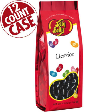 Jelly Belly Licorice Jelly Bean Bags - 12ct CandyStore.com