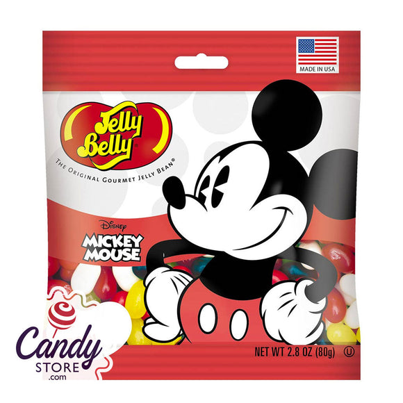 Jelly Belly Mickey Mouse Jelly Bean Bags - 12ct CandyStore.com