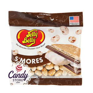 Jelly Belly S'Mores Jelly Beans 3.5oz Peg Bags - 12ct CandyStore.com