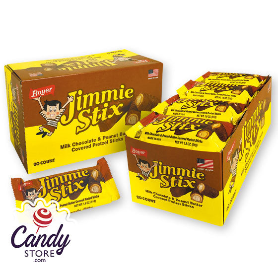 Jimmie Stix Candy - 20ct CandyStore.com