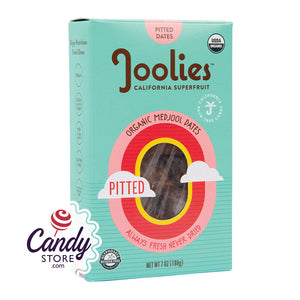 Joolies Pitted Organic Medjool Dates 7oz Boxes - 12ct CandyStore.com