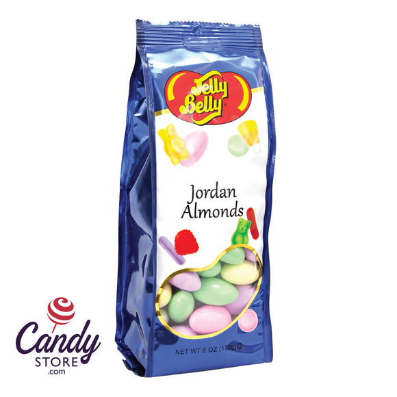 Jordan Almonds Jelly Belly 6oz Gift Bag - 12ct CandyStore.com