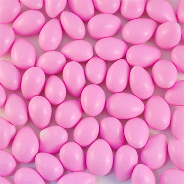 Jordan Almonds Pastel Pink - 5lb CandyStore.com