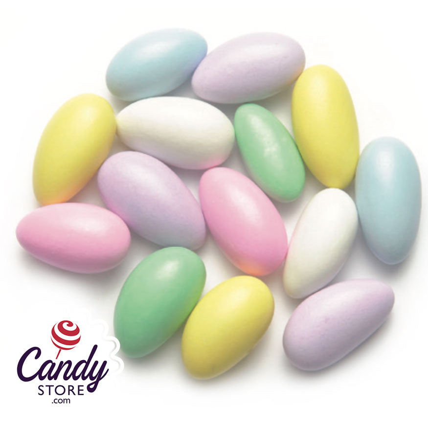 Jordan Almonds White & Pastel 7lb
