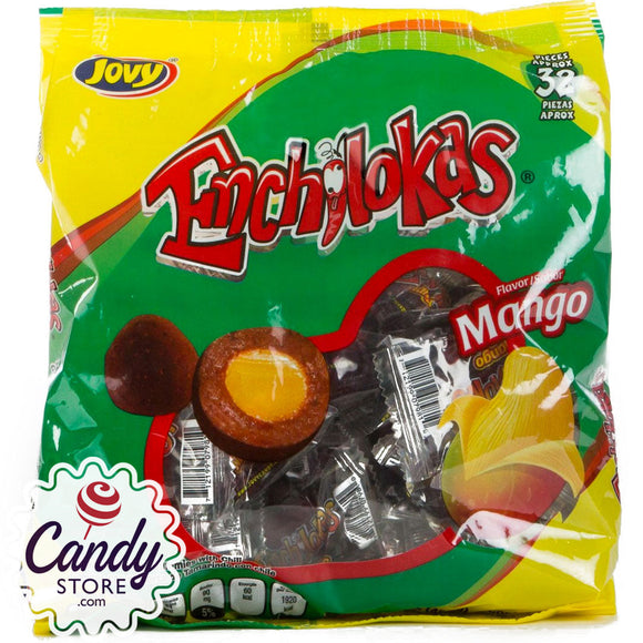 Jovy Enchilokas Mango Chile Gummy Candy - 24ct CandyStore.com