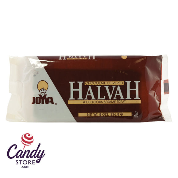 Joyva Chocolate Halva 8oz - 12ct CandyStore.com