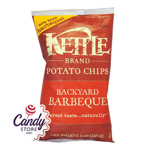 Kettle Backyard Bbq Potato Chips 5oz Bags - 15ct CandyStore.com