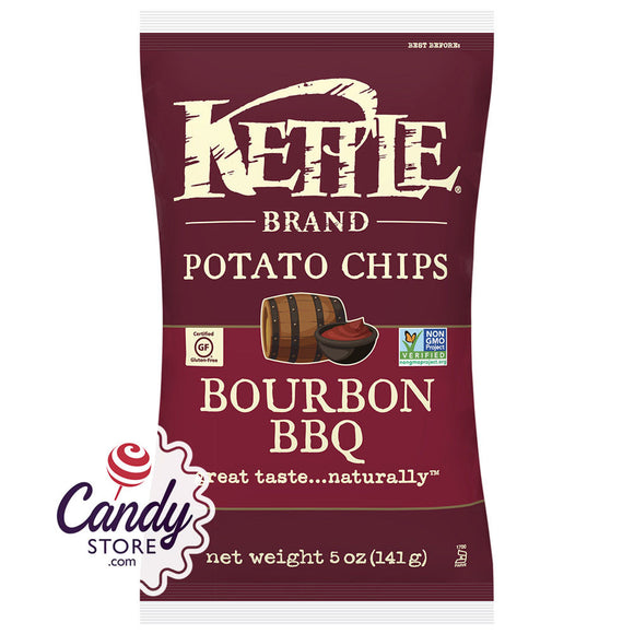 Kettle Bourbon Bbq Chips 5oz Bags - 15ct CandyStore.com