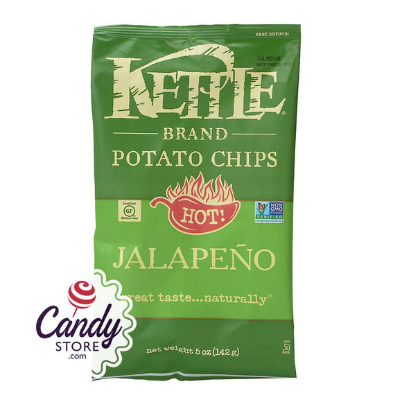 Kettle Jalapeno Potato Chips 5oz Bags - 15ct CandyStore.com