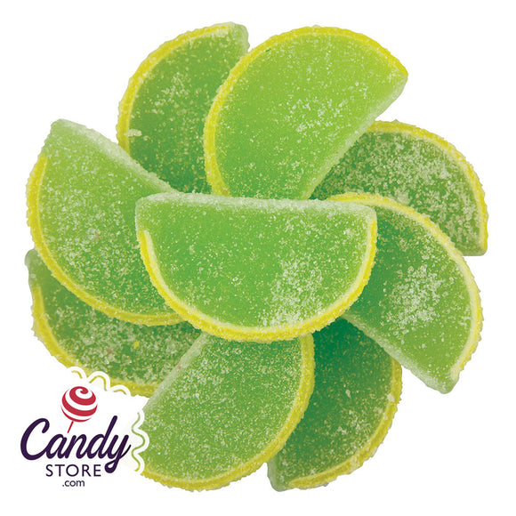Key Lime Fruit Slices - 5lb CandyStore.com