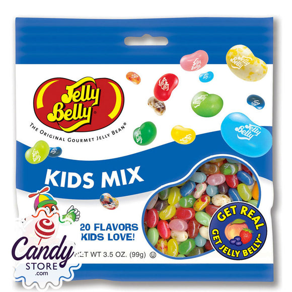 Kids Mix Jelly Belly Jelly Beans 3.5oz Bags - 12ct CandyStore.com