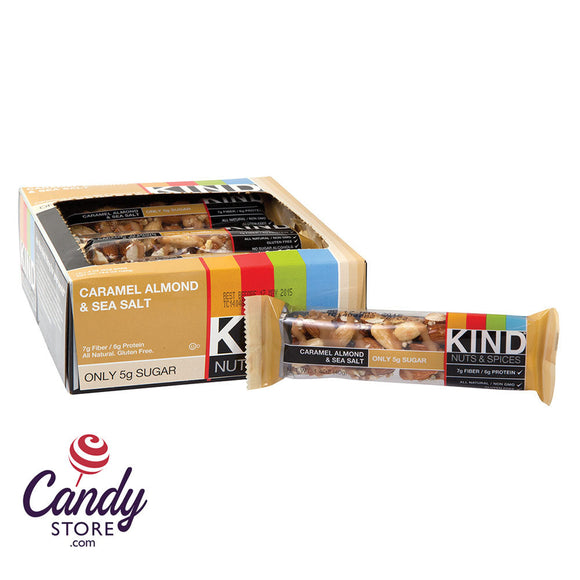 Kind Bars Caramel Almond And Sea Salt 1.4oz - 12ct CandyStore.com