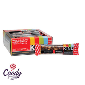 Kind Bars Dark Chocolate Cherry Cashew Plus Antioxidants 1.4oz - 12ct CandyStore.com
