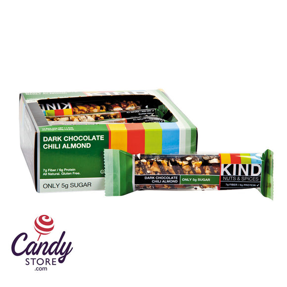 Kind Bars Dark Chocolate Chili Almond 1.4oz - 12ct CandyStore.com