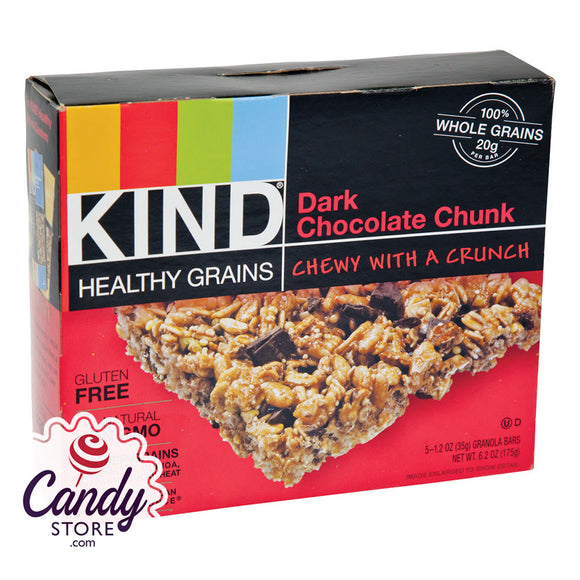 Kind Bars Dark Chocolate Chunk Granola 5-Piece 6.2oz Box - 8ct CandyStore.com