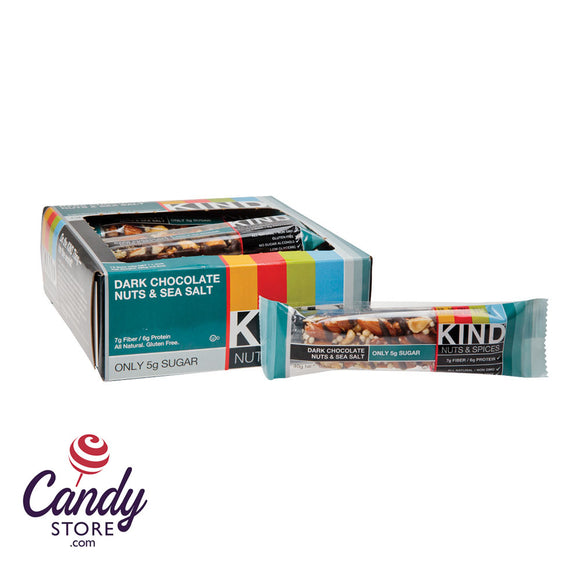 Kind Bars Dark Chocolate Nuts And Sea Salt 1.4oz - 12ct CandyStore.com