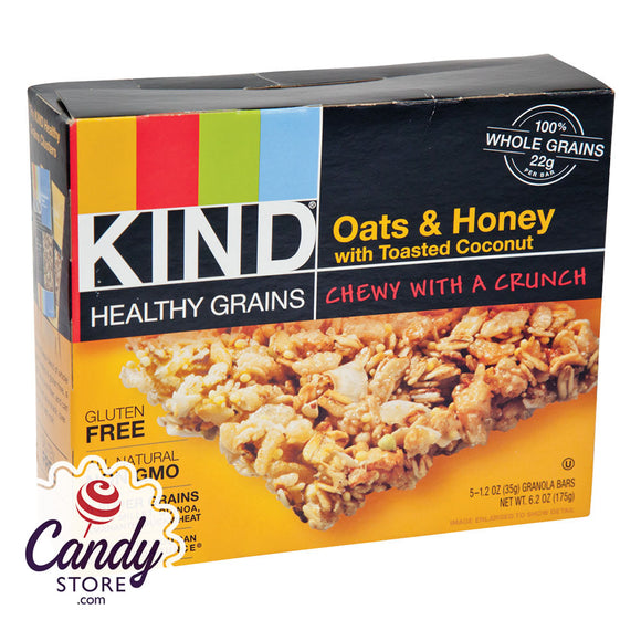 Kind Bars Granola Oats And Honey With Coconut 5Pc 6.2oz - 8ct CandyStore.com