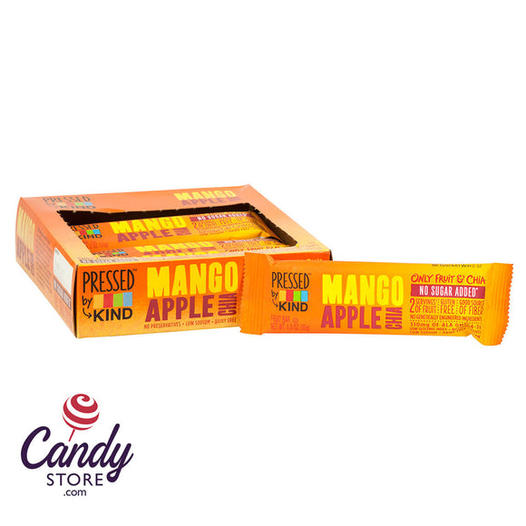 Kind Bars Mango Apple Chia Pressed 1.2oz - 12ct CandyStore.com