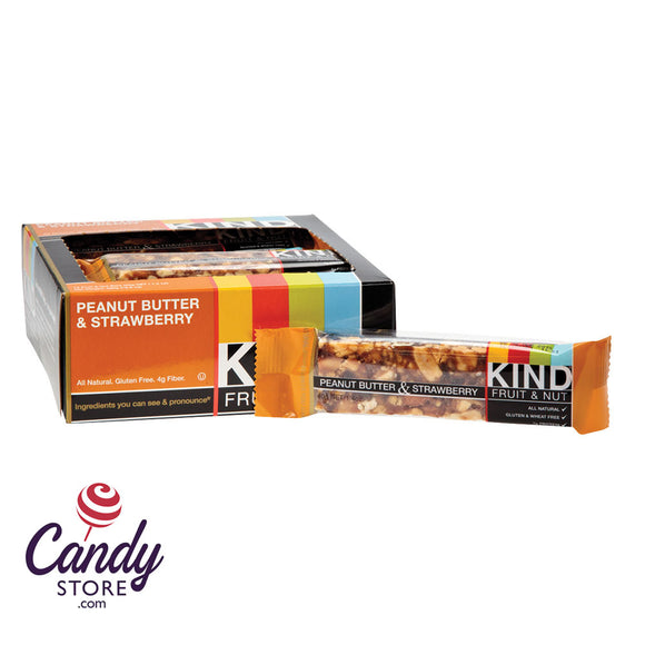 Kind Bars Peanut Butter And Strawberry 1.4oz - 12ct CandyStore.com