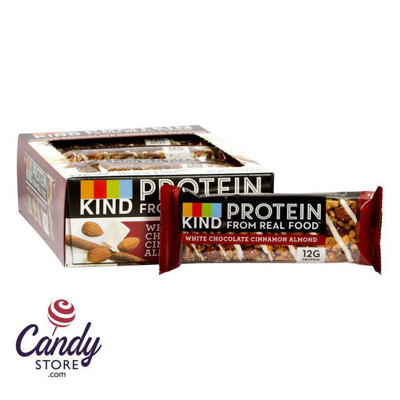 Kind Bars White Chocolate Cinnamon Almond Protein 1.76oz - 12ct CandyStore.com