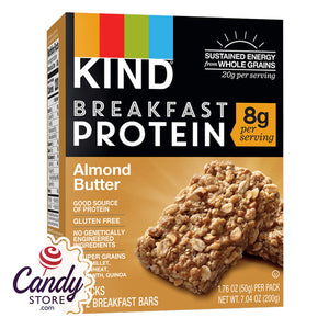 Kind Breakfast Bar Protein Almond Butter 4ct 7.04oz - 8ct CandyStore.com