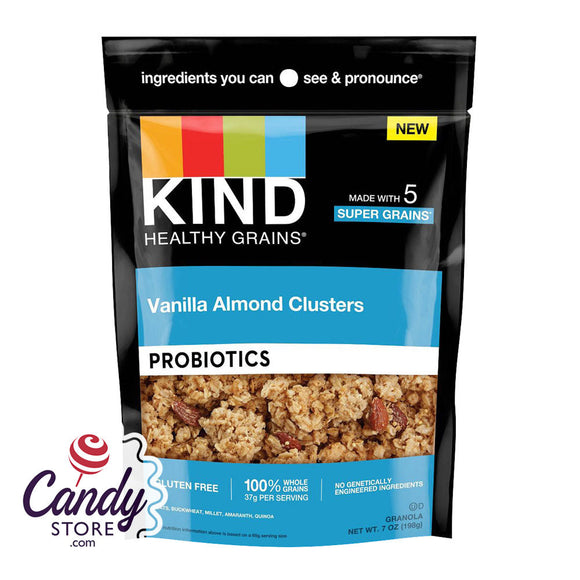 Kind Breakfast Probiotic Cluster Vanilla 7oz - 6ct CandyStore.com