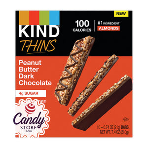 Kind Peanut Butter Dark Chocolate Thins 7.4oz Boxes - 6ct CandyStore.com